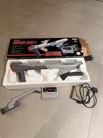Super Nintendo Scope Boxed beschikbaar voor biedingen