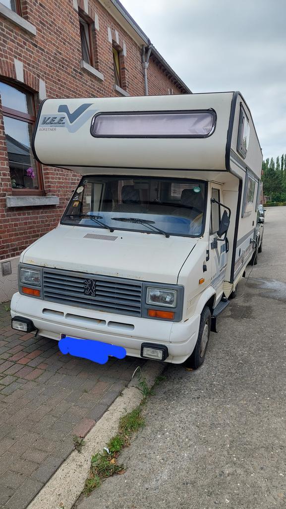 Camping-car Oldtimer 1989, Caravans en Kamperen, Mobilhomes, Particulier, tot en met 4, Bürstner, Overige merken, Diesel, Handgeschakeld
