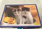 Puzzle - deux chats, Enfants & Bébés, Plus de 50 pièces, Enlèvement ou Envoi, 2 à 4 ans