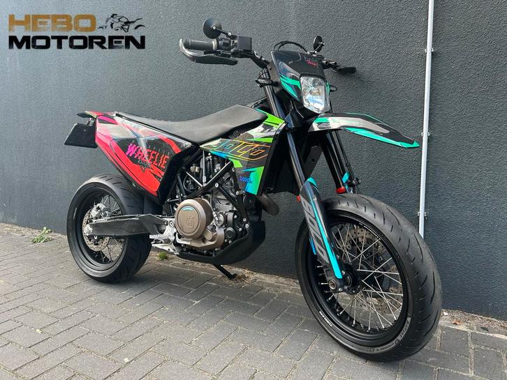 Husqvarna 701 abs supermoto, Motoren, Motoren | Husqvarna, Bedrijf, SuperMoto, 12 t/m 35 kW, Minimaal motorrijbewijs A2, ABS, Sportuitlaat
