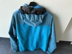 Regenjas Millet met kap maat XL, Kleding | Heren, Ophalen, Zo goed als nieuw, Maat 56/58 (XL), Blauw