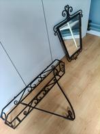 Spiegel en tablet 50 style, Huis en Inrichting, Woonaccessoires | Spiegels, Ophalen, Zo goed als nieuw