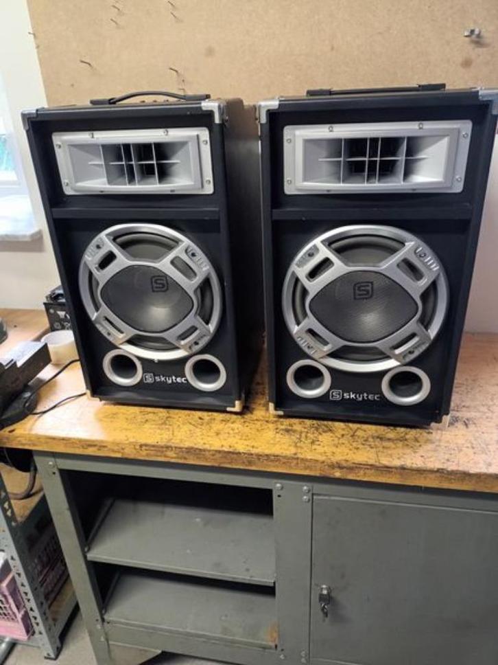 Party luidsprekers, Audio, Tv en Foto, Luidsprekerboxen, Zo goed als nieuw, Front, Rear of Stereo speakers, 120 watt of meer, Overige merken
