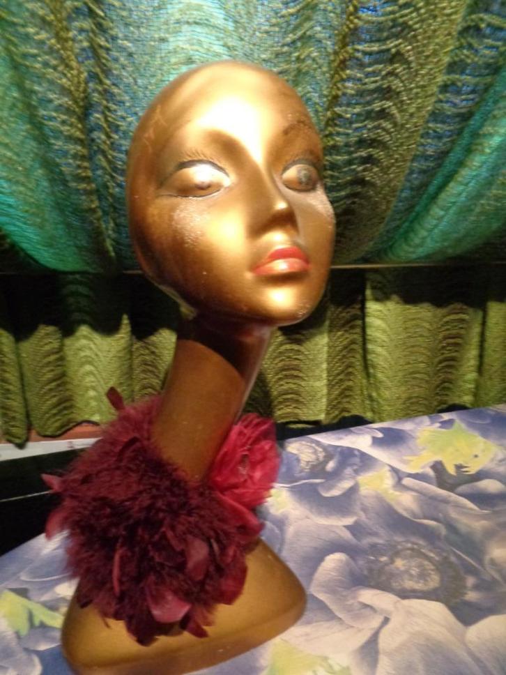 mannequinkop, Hobby en Vrije tijd, Naaien en Fournituren, Gebruikt, Ophalen of Verzenden