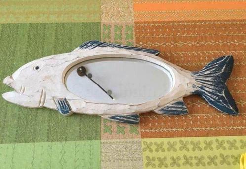 Miroir  en forme de poisson, en bois, Maison & Meubles, Accessoires pour la Maison | Miroirs