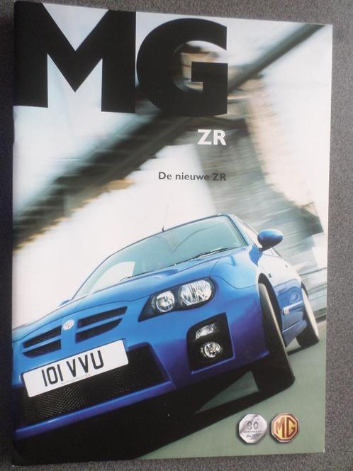 MG ZR 2004 Brochure, Boeken, Auto's | Folders en Tijdschriften, Ophalen of Verzenden