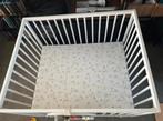 Baby park/box met wieltjes, Kinderen en Baby's, Babyparken, Ophalen, Zo goed als nieuw, Rechthoekig, Wieltjes