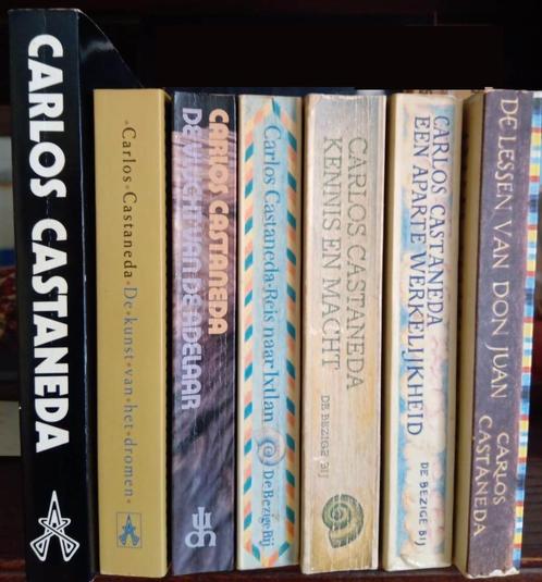 7 Carlos CASTANEDA boeken: sjamanisme, Livres, Ésotérisme & Spiritualité, Comme neuf, Récit ou Roman, Âme ou Mortalité, Enlèvement