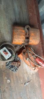 Lier. takel. winch.380v, Bricolage & Construction, Treuils et Palans, Comme neuf, Enlèvement ou Envoi