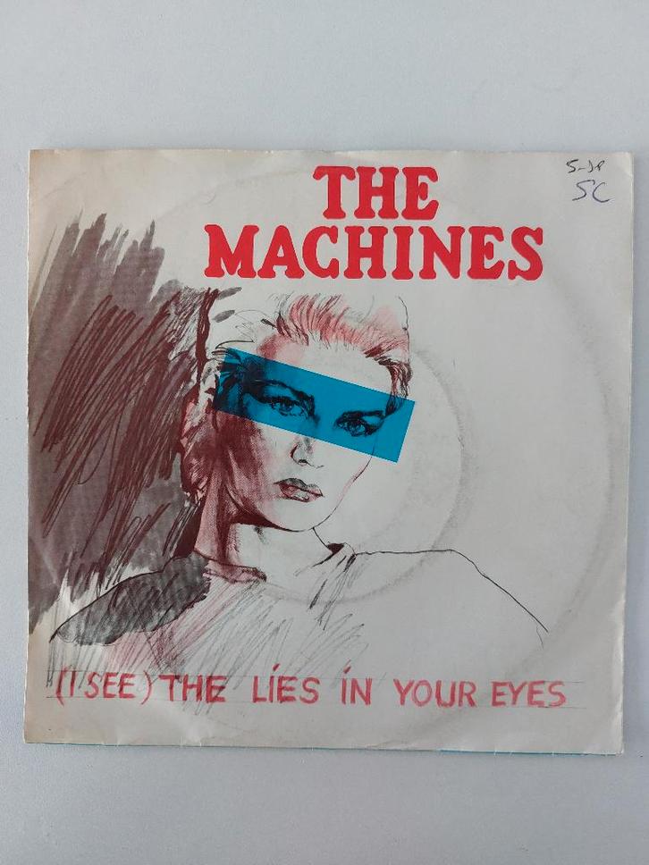 The Machines (Belpop) - (I See) The Lies In Your Eyes (1982), Cd's en Dvd's, Vinyl Singles, Pop, Ophalen of Verzenden