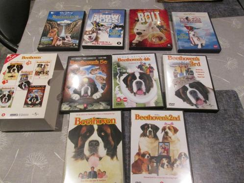 9 dvds kinderen /hond beethoven en 101 dalmatiers, CD & DVD, DVD | Enfants & Jeunesse, Neuf, dans son emballage, Film, Tous les âges
