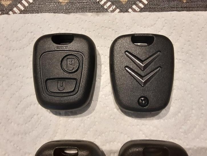 ⭐Citroên -Peugeot afstandsbedieningsbehuizing met 2 knoppen⭐, Auto-onderdelen, Besturing, Citroën, Peugeot, Nieuw, Ophalen of Verzenden