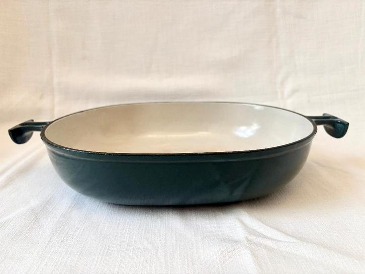 Le Creuset - Plat à four 29 - La Mama Enzo Mari, Maison & Meubles, Cuisine | Casseroles & Poêles, Utilisé, Autres types, Fonte