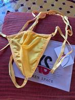 Mooie gele string voor heren, zeer sexy, one size, Ophalen of Verzenden, Geel, String