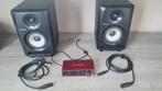 2x Pioneer speaker s-dj50x incl xlr kabels