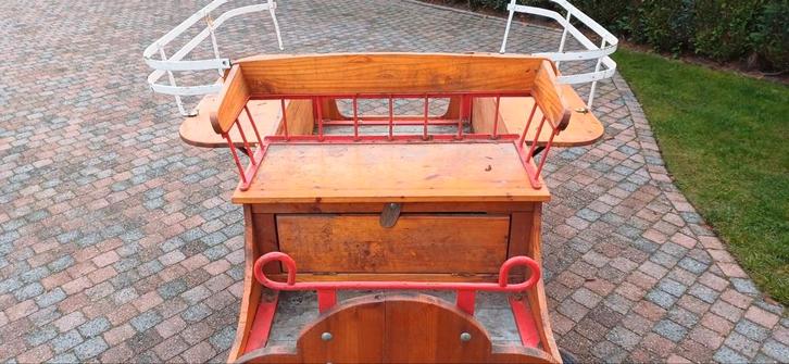 Koets pony slee arreslee, Dieren en Toebehoren, Rijtuigen en Koetsen, Gebruikt, Pony