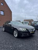 F10 518 euro6, Auto's, BMW, 4 cilinders, Zwart, Leder, 5 deurs