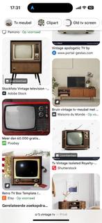 Gezocht vintage tv’s, Antiek en Kunst, Ophalen