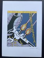 Mooie litho van Lichtenstein 35 X 50 cm, Ophalen of Verzenden