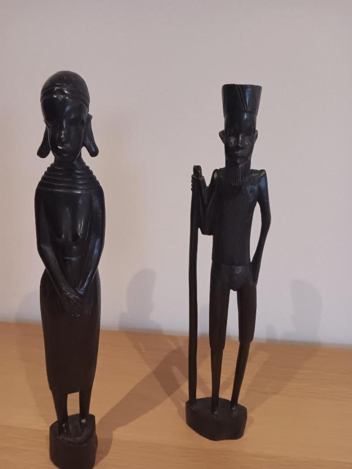 Afrikaans houtsnijwerk, Antiek en Kunst, Kunst | Beelden en Houtsnijwerken, Ophalen of Verzenden