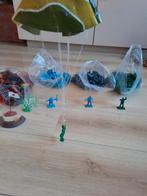3 zakken Plastieke soldaten + parachutist., Jongen, Speelgoed, Zo goed als nieuw, Ophalen