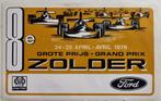 Vintage sticker circuit Zolder 1976, Collections, Enlèvement ou Envoi, Comme neuf, Voiture ou Moto