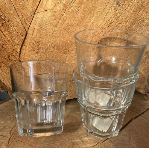 DRINKGLAS WATERGLAS 8-HOEKIG GROOT 200 ML NIEUW, Verzamelen, Glas en Drinkglazen, Nieuw, Waterglas, Verzenden