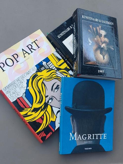 Magritte door Jacques Meuris, en 3 andere Pop Art & Catalogi, Boeken, Kunst en Cultuur | Beeldend, Ophalen of Verzenden