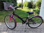 Fiets 24 inch B'Twin poply 500 met mandje, Ophalen, Gebruikt, 24 inch