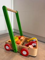 Houten loopwagen PLANTOYS, Ophalen, Zo goed als nieuw