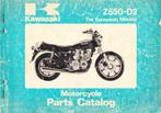 Kawasaki Z650  D2 parts manual., Kawasaki