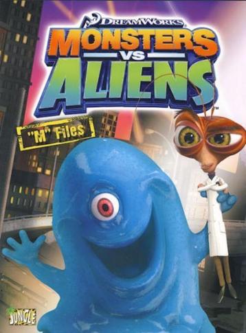 Complete Stripreeks " Monster VS aliens " ( 2 albums ) beschikbaar voor biedingen