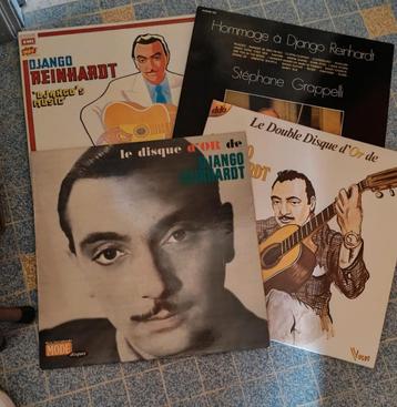 Lot de 4 vinyles Django Reinhardt (jazz) beschikbaar voor biedingen