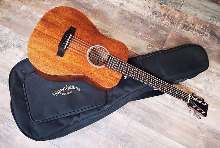 Sigma TM-15 Akoestische reisgitaar, Muziek en Instrumenten, Snaarinstrumenten | Gitaren | Akoestisch, Zo goed als nieuw, Ophalen