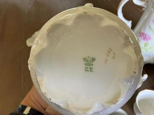 Service à café en porcelaine antique par CT Tielsch, Antiquités & Art, Antiquités | Services (vaisselle) complet, Enlèvement