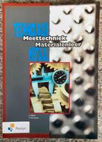 Meettechniek Materialenleer - Technologie Metaal - Nieuw, Boeken, Schoolboeken, Ophalen of Verzenden, Nieuw, Overige vakken