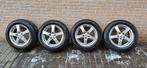 Alu velgen 5x112 + michelin 205 60 16, Ophalen, Winterbanden, Velg(en)
