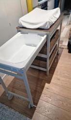 Luiertafel quax met badje, Ophalen, Gebruikt
