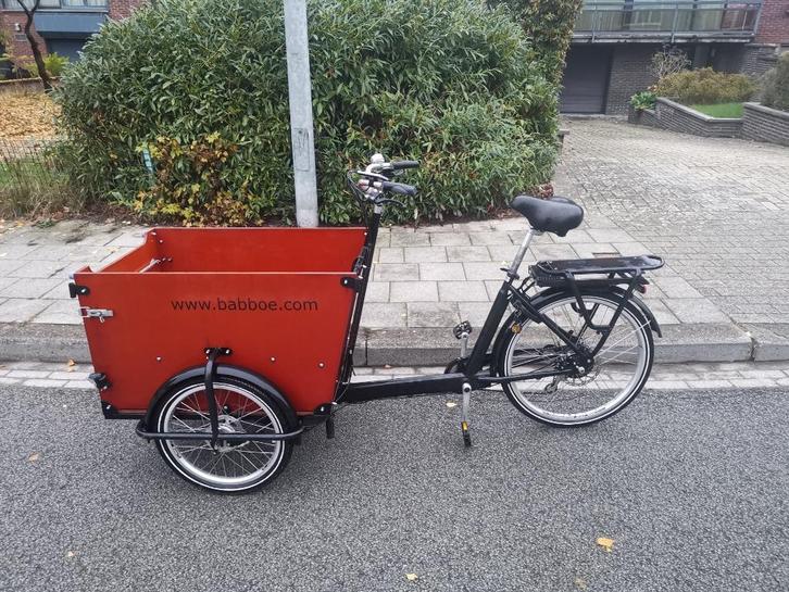 Babboe Dog elektrische bakfiets, Fietsen en Brommers, Elektrische fietsen, Gebruikt, Overige merken, Minder dan 47 cm, 30 tot 50 km per accu
