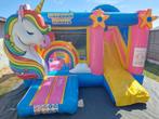 Springkasteel Multi Box Unicorn / Eenhoorn huren / te huur, Nieuw, Ophalen of Verzenden