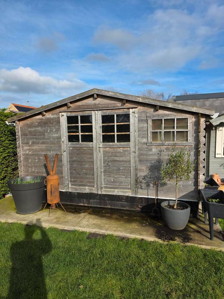 Groot tuinhuis 4m x 3m70, Jardin & Terrasse, Abris de jardin, Abri de jardin, Enlèvement