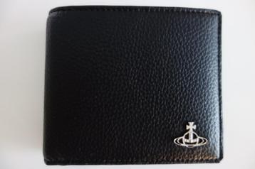 Portefeuille en PU grainé noir "Vivienne Westwood" Env. comp beschikbaar voor biedingen