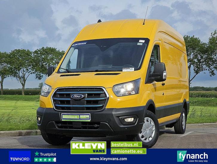 Ford E-TRANSIT L3H3 elektr. 68 Kwh, Auto's, Bestelwagens en Lichte vracht, Bedrijf, ABS, Airconditioning, Centrale vergrendeling