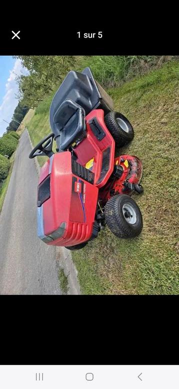 Tracteur tondeuse toro 16-38 xl