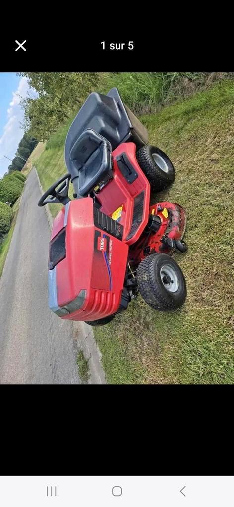 Tracteur tondeuse toro 16-38 xl, Jardin & Terrasse, Tondeuses autoportées, Comme neuf, Enlèvement ou Envoi