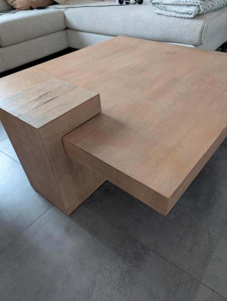 Houten salontafel, Maison & Meubles, Tables | Tables de salon, Enlèvement