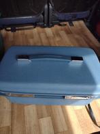 beauty case met sleutel, Handtassen en Accessoires, Beautycases, Ophalen, Gebruikt, Blauw