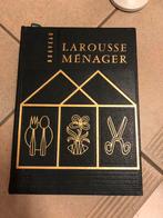 Larousse menager 1955 - periode vintage, Comme neuf, Autres éditeurs, Français