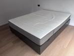 Ikea bed + matras 160x200cm, Huis en Inrichting, Ophalen, Gebruikt, Zwart, Tweepersoons
