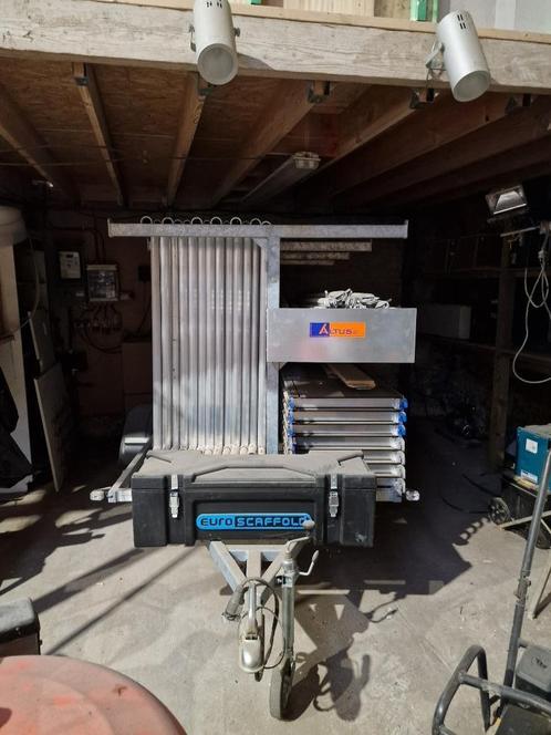 stijger, Doe-het-zelf en Bouw, Steigers, Nieuw, Gevelsteiger, 5 meter of hoger, Ophalen